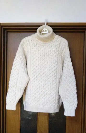 aran crafts 피셔맨 케이블 짜임 니트 스웨터 [컨디션 최상]