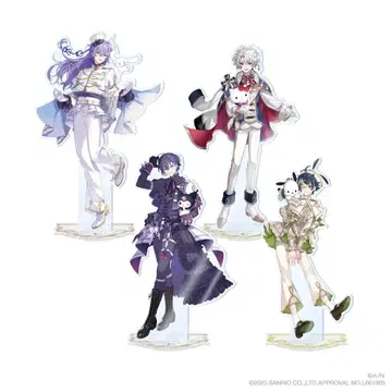 니지산지 Dytica 산리오 캐릭터 아크릴 스탠드 4종 세트