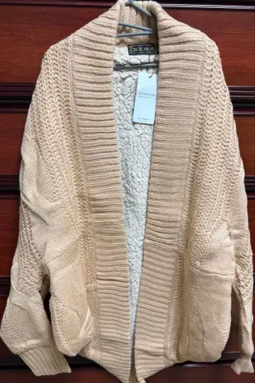 CECIL McBEE 니트 보아 가디건