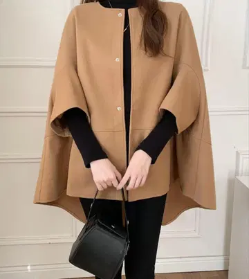 ABITOKYO 빅 실루엣 돌먼 판초