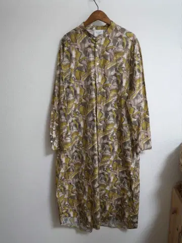 yuni 셔츠 원피스 긴팔