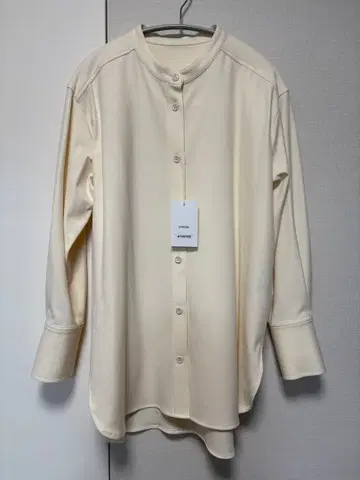 [택 포함 새상품] la.f - 라에프 롱 셔츠 블라우스