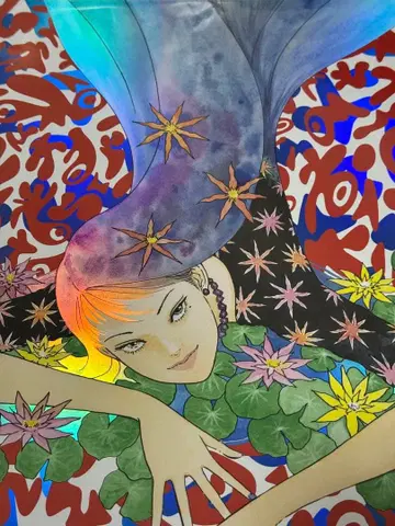 [레어] 토미에 오로라 포스터 A 만박() 방문자 한정 판매품 이토 준지