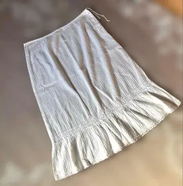 네스트로브 코튼 린넨 스커트