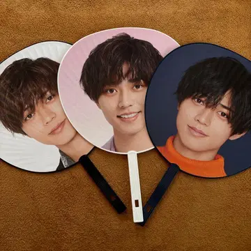 나가세 렌 부채 3개 세트