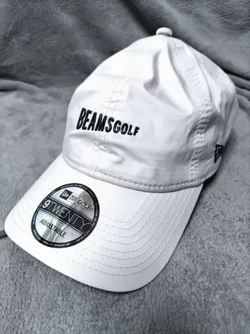 새상품급 빔즈 골프 나일론 캡 화이트