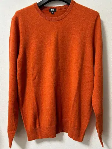 [ 클리닝 완료 ] UNIQLO 오렌지 니트 스웨터 XL