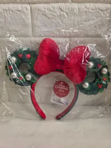 미사용 새상품 디즈니 크리스마스 2024 머리띠