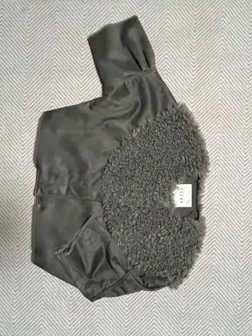 ESCAR 플러피 블루종 그레이