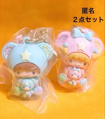 리틀트윈스타 별하늘의 엔젤 시크릿 키링 키키라라