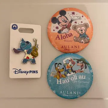 미사용 새상품 스티치 핀 배지 아우라니 하와이