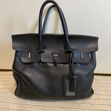 PELLE MORBIDA 블랙 비즈니스 백