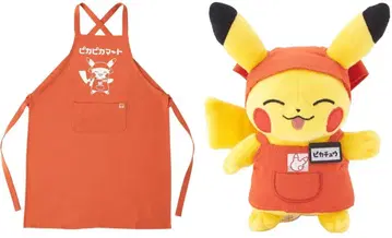 에이프런 피카피카마트 봉제 인형 피카피카마트 피카츄