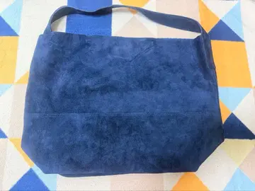 선샤인 클라우드 토트백 네이비 스웨이드