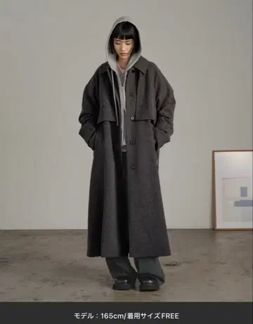 LOWRYS FARM 울라이크 요크 코트 새상품