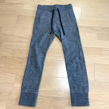 ESTNATION 울 맨투맨 조거 팬츠