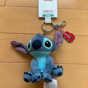 스티치 봉제 인형 키링 아울라니 디즈니