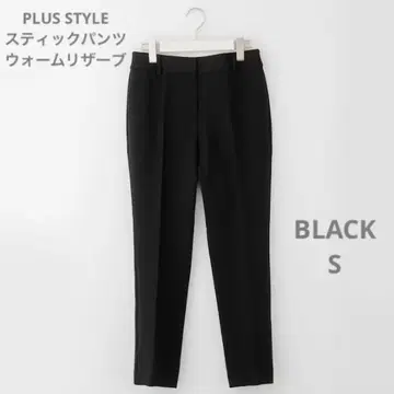 플라스테 PLUS STYLE 스틱 팬츠 웜 리저브 블랙 S