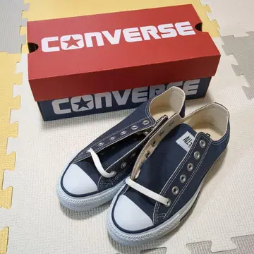 새상품 올스타 컨버스 OX 네이비 24cm