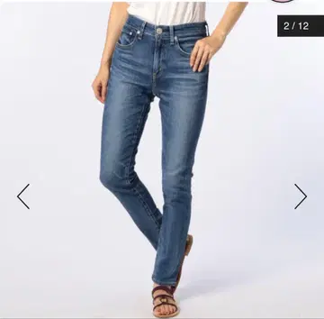 RED CARD 데님 팬츠