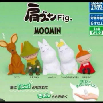 어깨 쿵 Fig. 무민 피규어 가챠 컴플리트 전 5종 세트