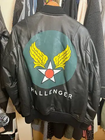 CHALLENGER MA-1 플라이트 자켓 M 블랙