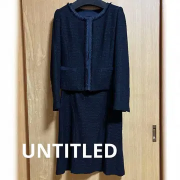 UNTITLED 세레모니 수트 네이비 S