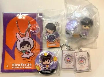 kiramune 카미야 히로시 아크링 키링 캔뱃지 피규어 세트