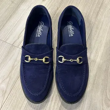 네이비 스웨이드 로퍼 S