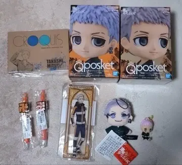 도쿄 리벤저스 Qposket AB 컬러 피규어 미츠야 타카시 세트