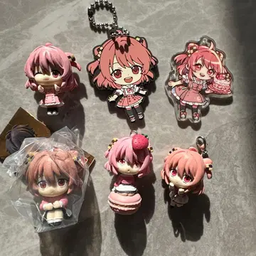 카라피치 노아 씨 아크릴 키링 등 6개 세트