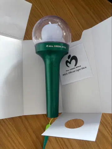 Mrs. GREEN APPLE 미세스 그린 애플 응원봉 1회 사용