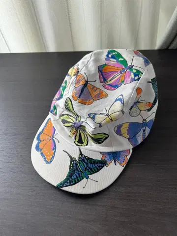 DAN GILBERT 나비 패턴 캡 90's