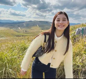 스나이델 모헤어 니트 가디건 자켓