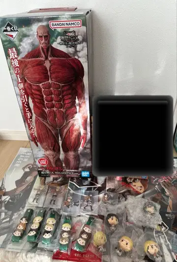 초대형 거인 MEGAIMPACT 라스트 원상 하위상 세트 진격의 거인