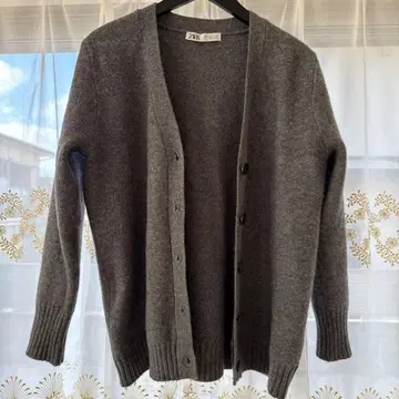 ZARA 그레이 가디건