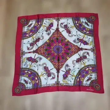 [ 중고품 ] TRUSSARDI 스카프