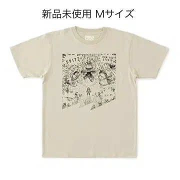 [ 미사용 새상품 ] 스피츠 오바케 락밴드 T셔츠 M사이즈