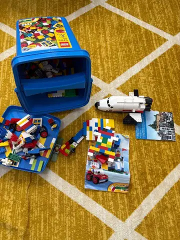 레고 블록 세트 스페이스 셔틀 포함