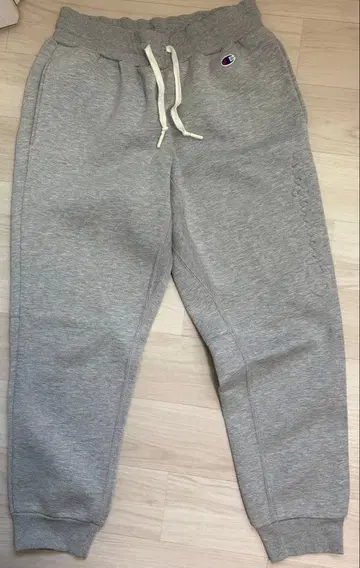 Champion 그레이 조거 팬츠