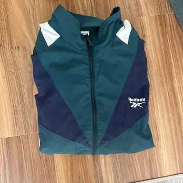 Reebok 나일론 자켓 그린/네이비
