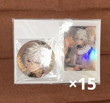 무라쿠모 카게츠 생일 굿즈 폴라로이드 캔뱃지 세트