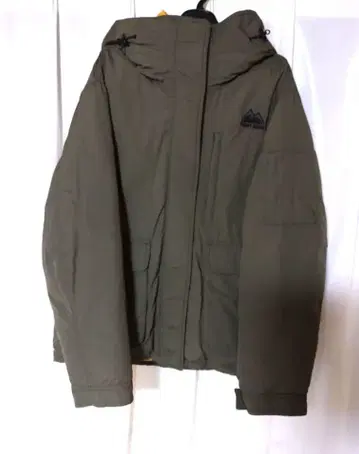 새상품급 FIRST DOWN 다운 자켓 LL 카키