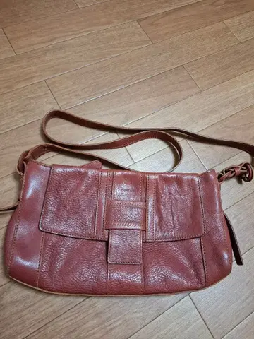 genten 가죽 천연 가죽 숄더백 가방