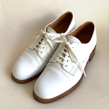 썬더스 SANDARS 밀리터리 플레인 레이스업 슈즈 화이트