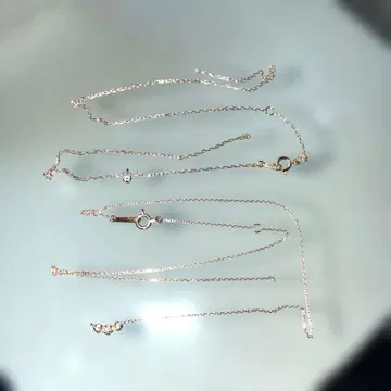 끊어졌습니다 k10 체인 목걸이 스톤 포함 2개