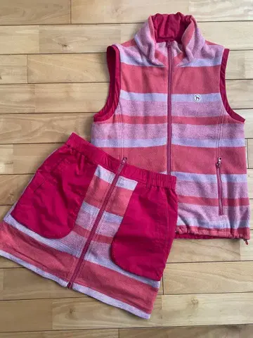 아다바트 골프 셋업 리버서블 베스트 스커트