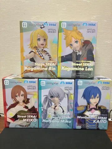 프로세카 버추얼 싱거 피규어 묶음 판매 5세트
