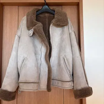 JEANASIS 지나시스 보아 b-3 무스탕 자켓