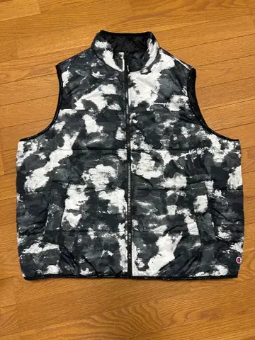 Champion 타이 다이 패턴 다운 베스트